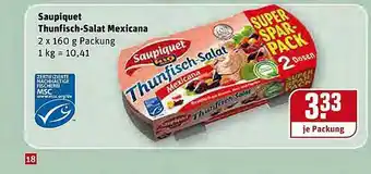 REWE Saupiquet Thunfisch-salat Mexicana Angebot