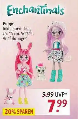 Rossmann Puppe Angebot