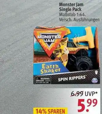 Rossmann Monster Jam Single Pack Angebot