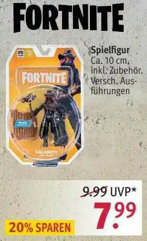 Rossmann Fortnite Spielfigur Angebot