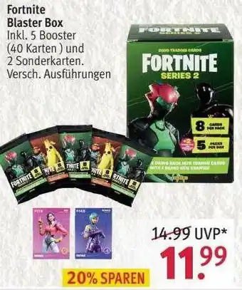 Rossmann Fortnite Blaster Box Angebot