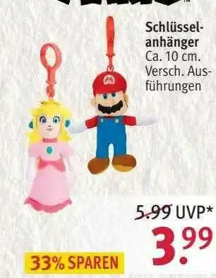 Rossmann Schlüsselanhänger Angebot