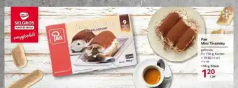 Selgros Pan Mini Tiramisu Angebot