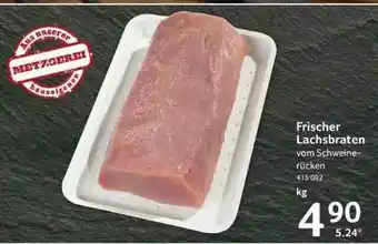 Selgros Frischer Lachsbraten Angebot