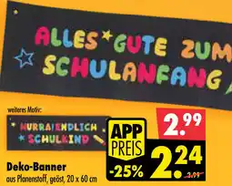 Mäc Geiz Deko-Banner Angebot