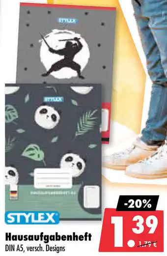 Mäc Geiz STYLEX Hausaufgabenheft Angebot