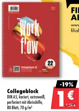 Mäc Geiz Collegeblock Angebot