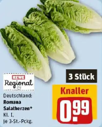 REWE Romana Salatherzen Angebot