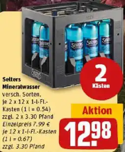 REWE Selters Mineralwasser Angebot