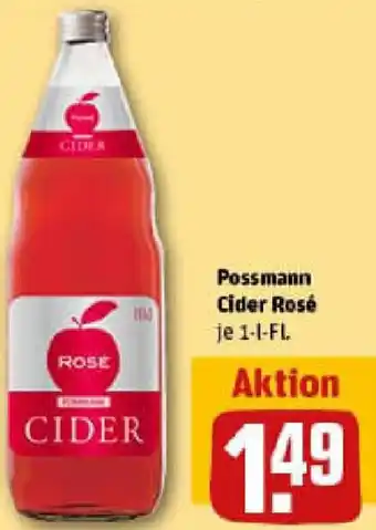 REWE Possmann Cider Rosé Angebot