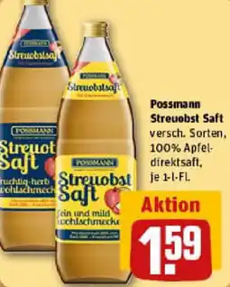 REWE Possmann Streuobst Saft Angebot
