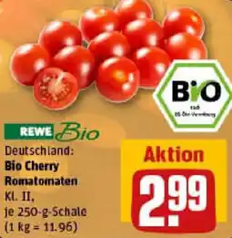 REWE Bio Cherry Romatomaten Angebot