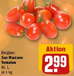 REWE San Marzano Tomaten Angebot