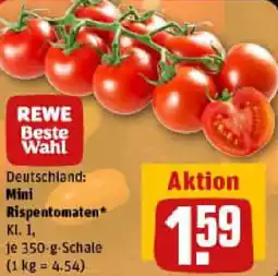 REWE Mini Rispentomaten Angebot