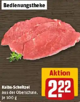 REWE Kalbs-Schnitzel Angebot