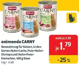 Das Futterhaus animonda CARNY Angebot