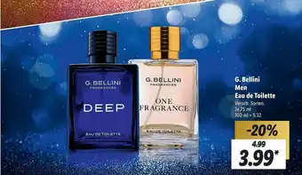 Lidl G Bellini Men Eau De Toilette Angebot