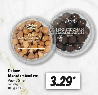 Lidl Deluxe Macadamianüsse Angebot