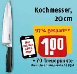 REWE Kochmesser, 20 cm Angebot