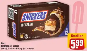 REWE Mars Snickers Ice Cream Angebot