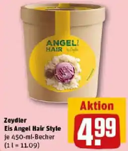 REWE Zeydler Eis Angel Hair Style Angebot