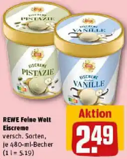 REWE REWE Feine Welt Eiscreme Angebot