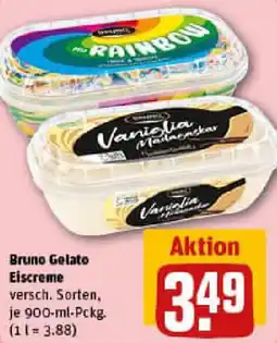 REWE Bruno Gelato Eiscreme Angebot
