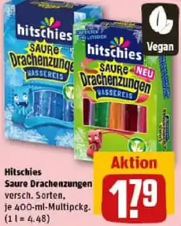 REWE Hitschies Saure Drachenzungen Angebot