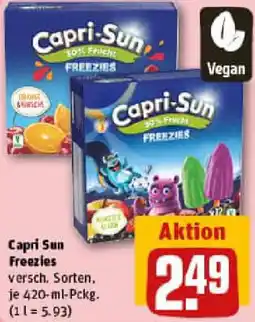 REWE Capri Sun Freezies Angebot