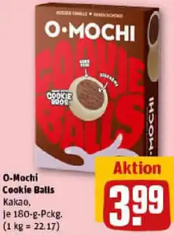 REWE O-Mochi Cookie Balls Angebot