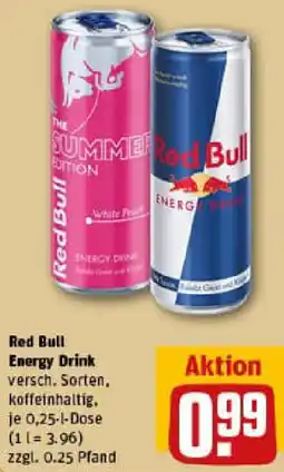 REWE Red Bull Energy Drink Angebot