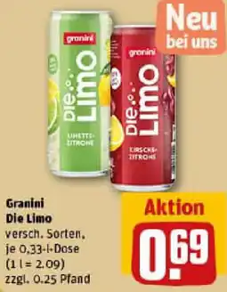 REWE Granini Die Limo Angebot
