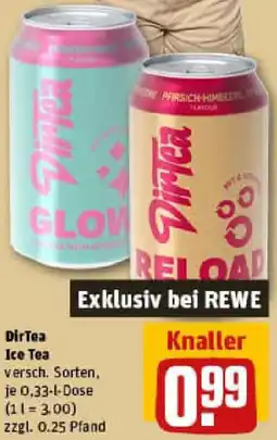 REWE DirTea Ice Tea Angebot