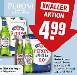 REWE Peroni Nastro Azzurro Angebot