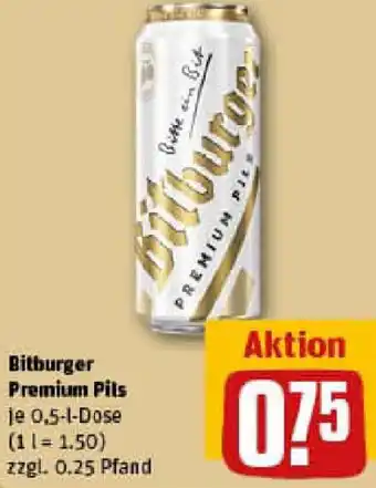 REWE Bitburger Premium Pils Angebot