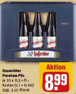 REWE Hasseröder Premium Pils Angebot