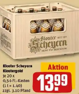 REWE Kloster Scheyern Klostergold Angebot