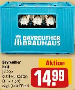 REWE Bayreuther Hell Angebot