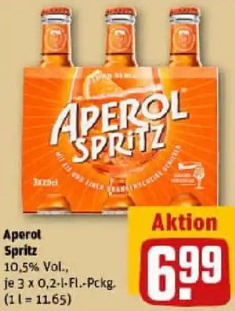 REWE Aperol Spritz Angebot