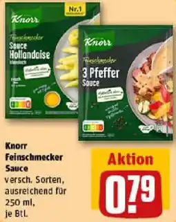 REWE Knorr Feinschmecker Sauce Angebot