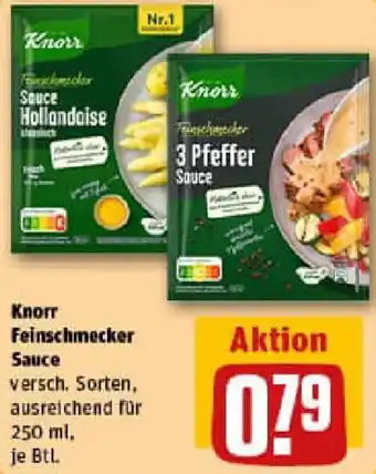 REWE Knorr Feinschmecker Sauce Angebot