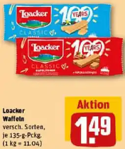 REWE Loacker Waffeln Angebot