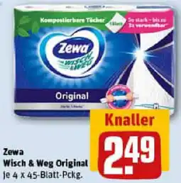 REWE Zewa Wisch & Weg Original Angebot