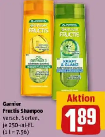 REWE Garnier Fructis Shampoo Angebot