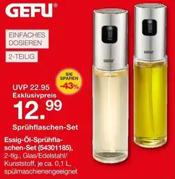 Möbelzentrum Pforzheim GEFU Sprühflaschen-Set Angebot