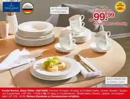 Möbelzentrum Pforzheim Villeroy & Boch Kombi-Service 20-teilig Angebot
