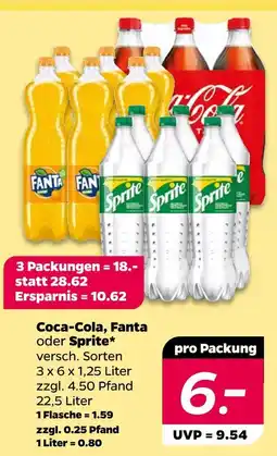 NETTO Coca-cola coca-cola, fanta oder sprite Angebot