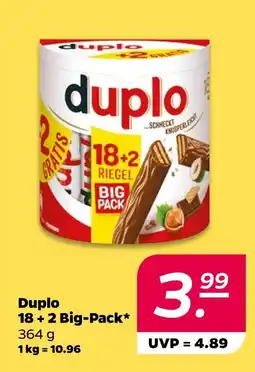 NETTO Duplo 18 + 2 big-pack Angebot