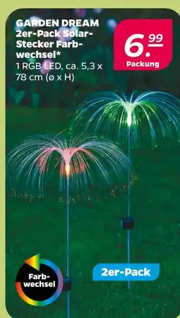 NETTO Garden dream solar-stecker farbwechsel Angebot
