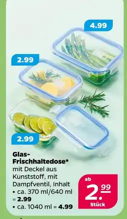 NETTO Glas-frischhaltedose Angebot